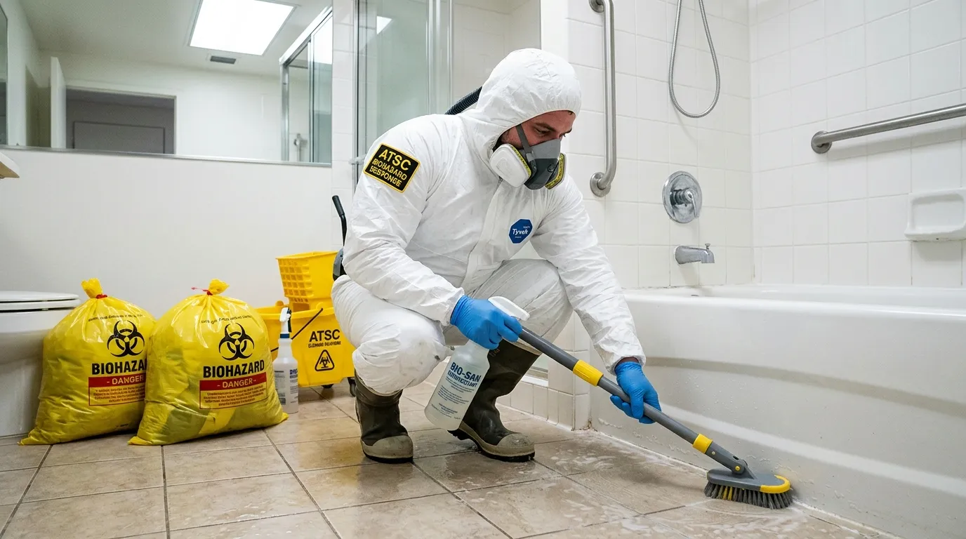 Decontamination equipment deployed for Blood Cleanup in Freetown